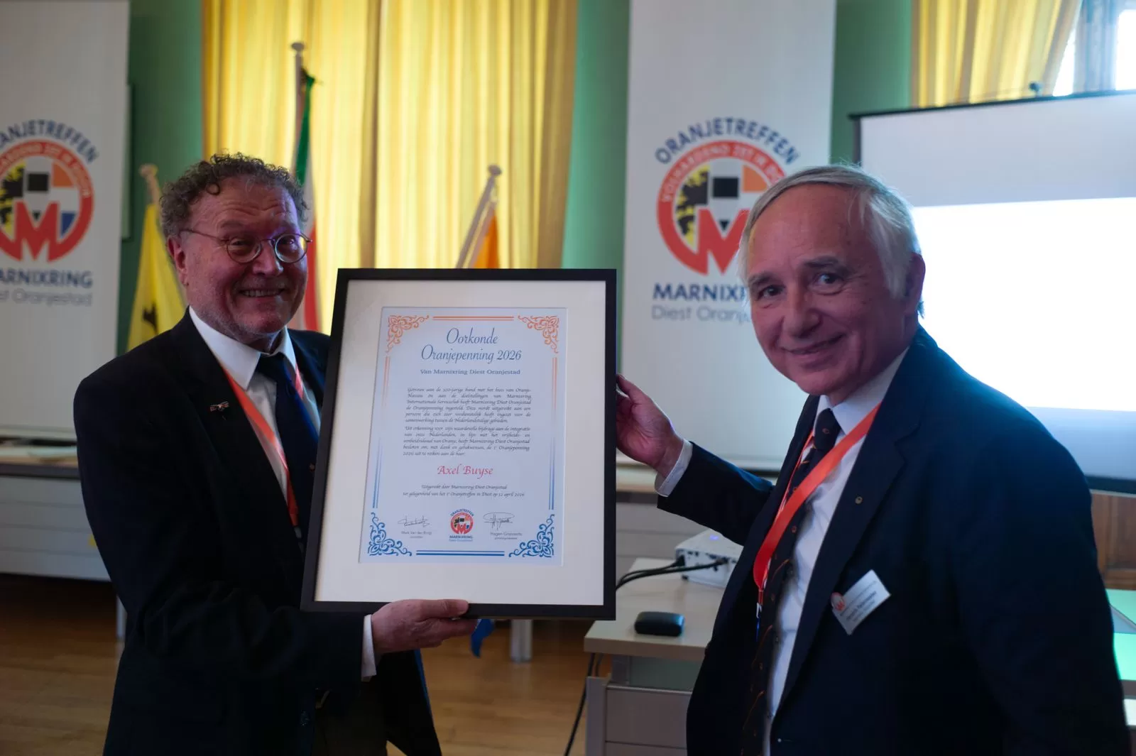 1ste_oranjetreffen_oorkonde